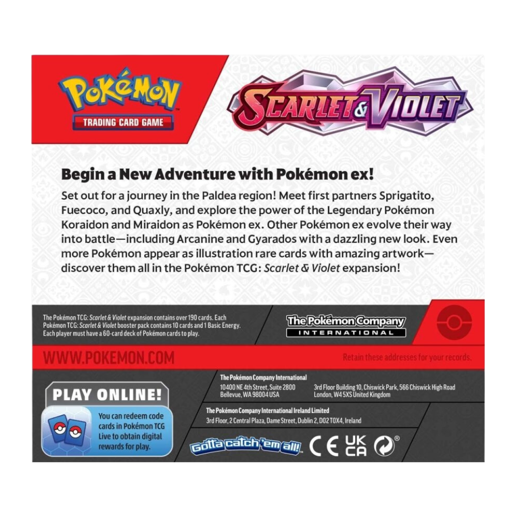 Scarlet & Violet Booster Box image 2