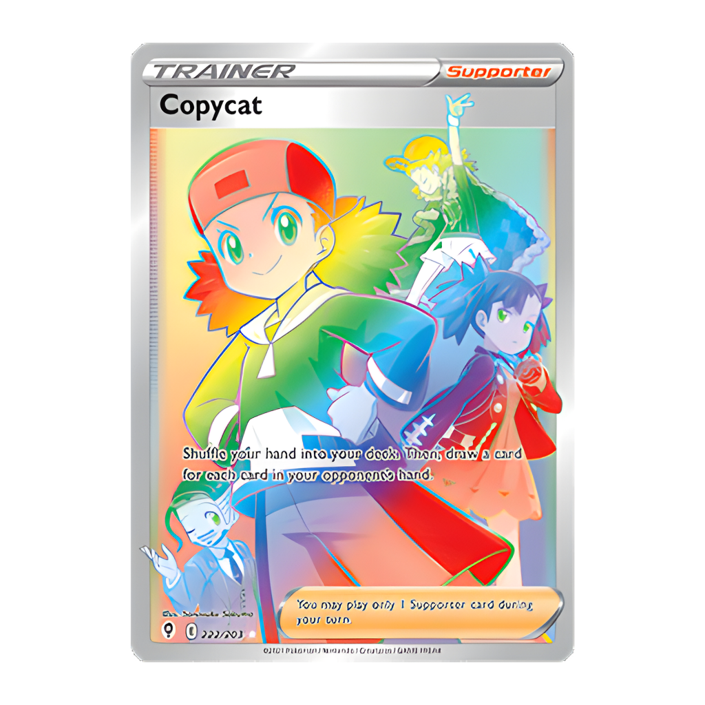 Copycat (Rainbow Rare) - Evolving Skies 222/203
