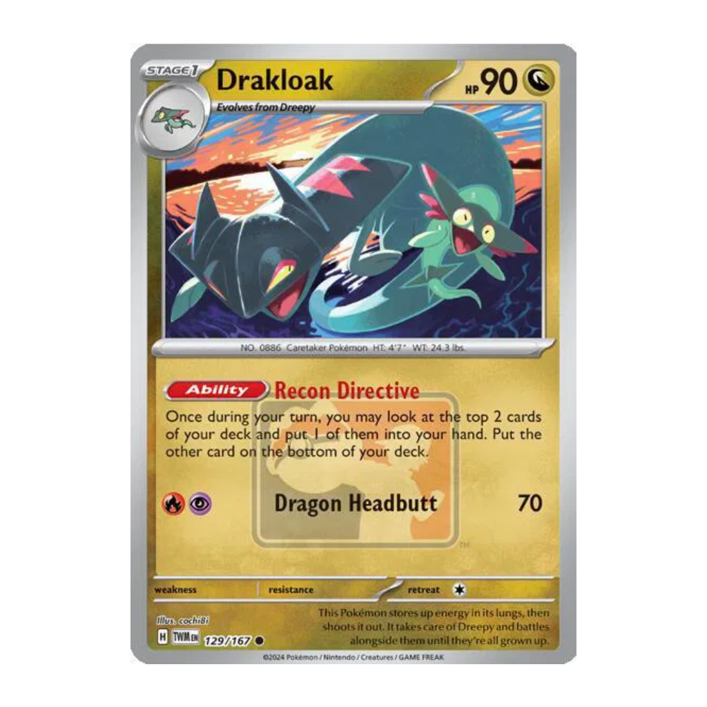 Drakloak (League Promo) - Twilight Masquerade 129/167