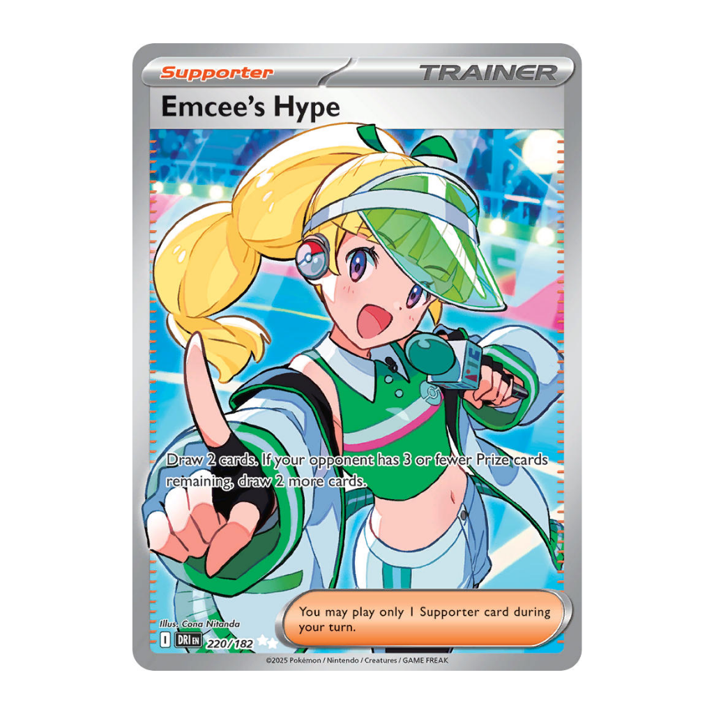 Emcee's Hype (Full Art) - Destined Rivals 220/182