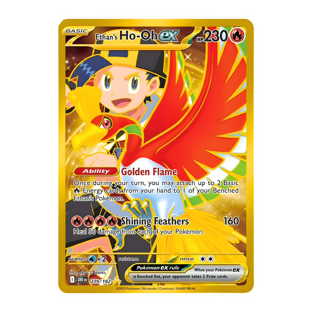 Ethan's Ho-Oh (Gold) - Destined Rivals 239/182