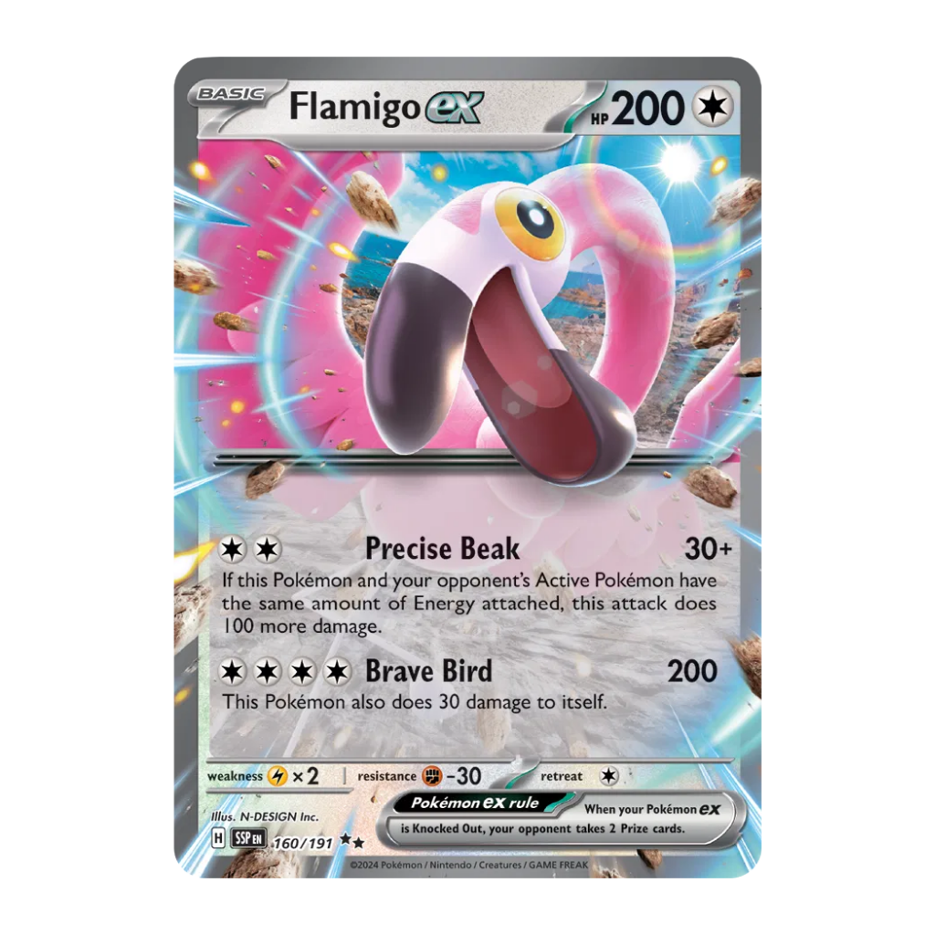 Flamigo ex (Half Art) - Surging Sparks 160/191