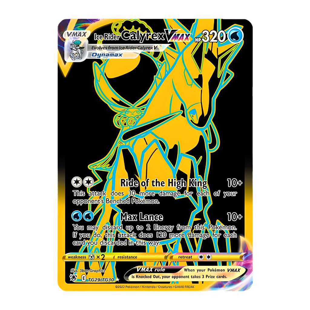 Ice Rider Calyrex VMAX (Trainer Gallery) - Astral Radiance TG29/TG30