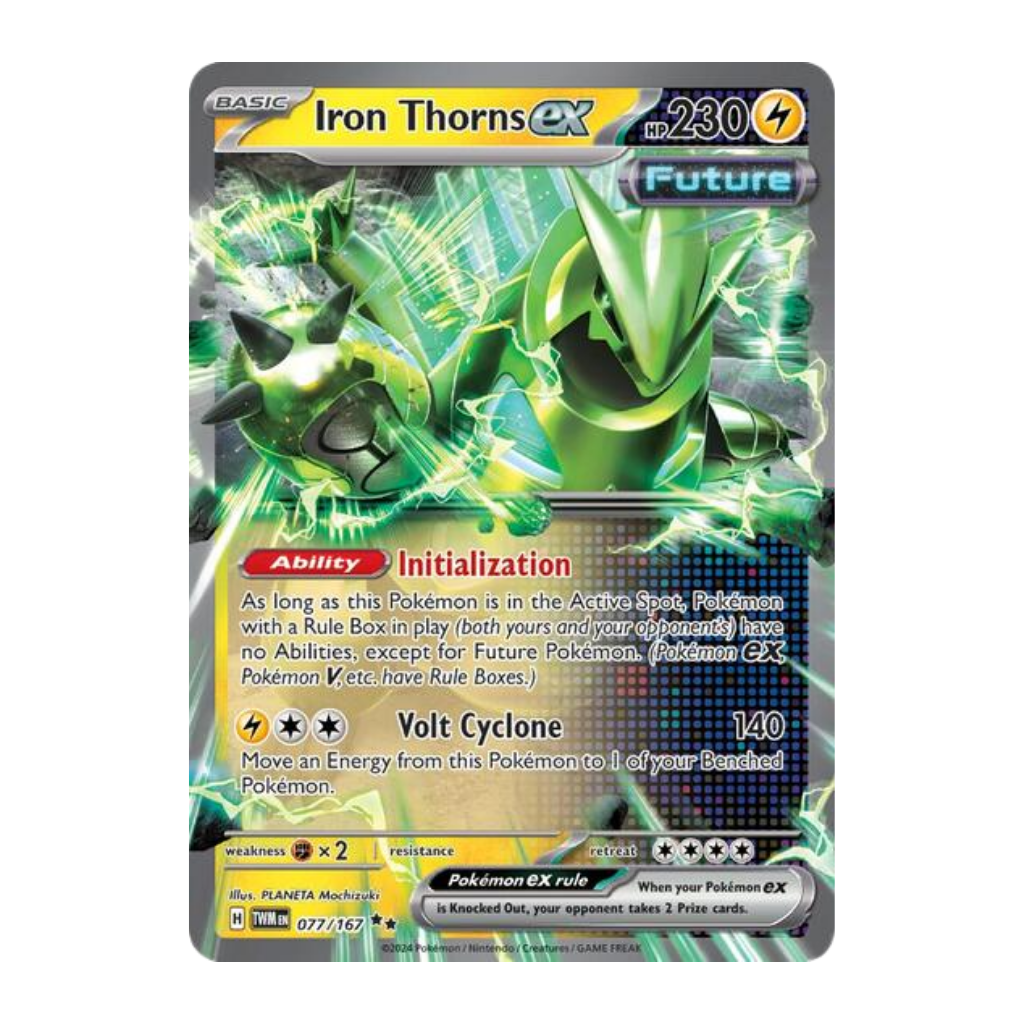 Iron Thorns ex (Full Art) - Twilight Masquerade 077/167