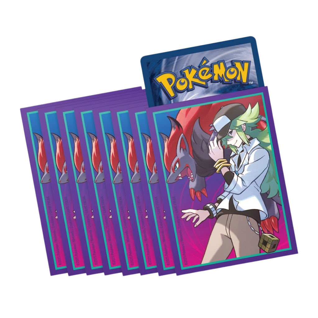 N's Zoroark Sleeves (from Journey Together ETB)