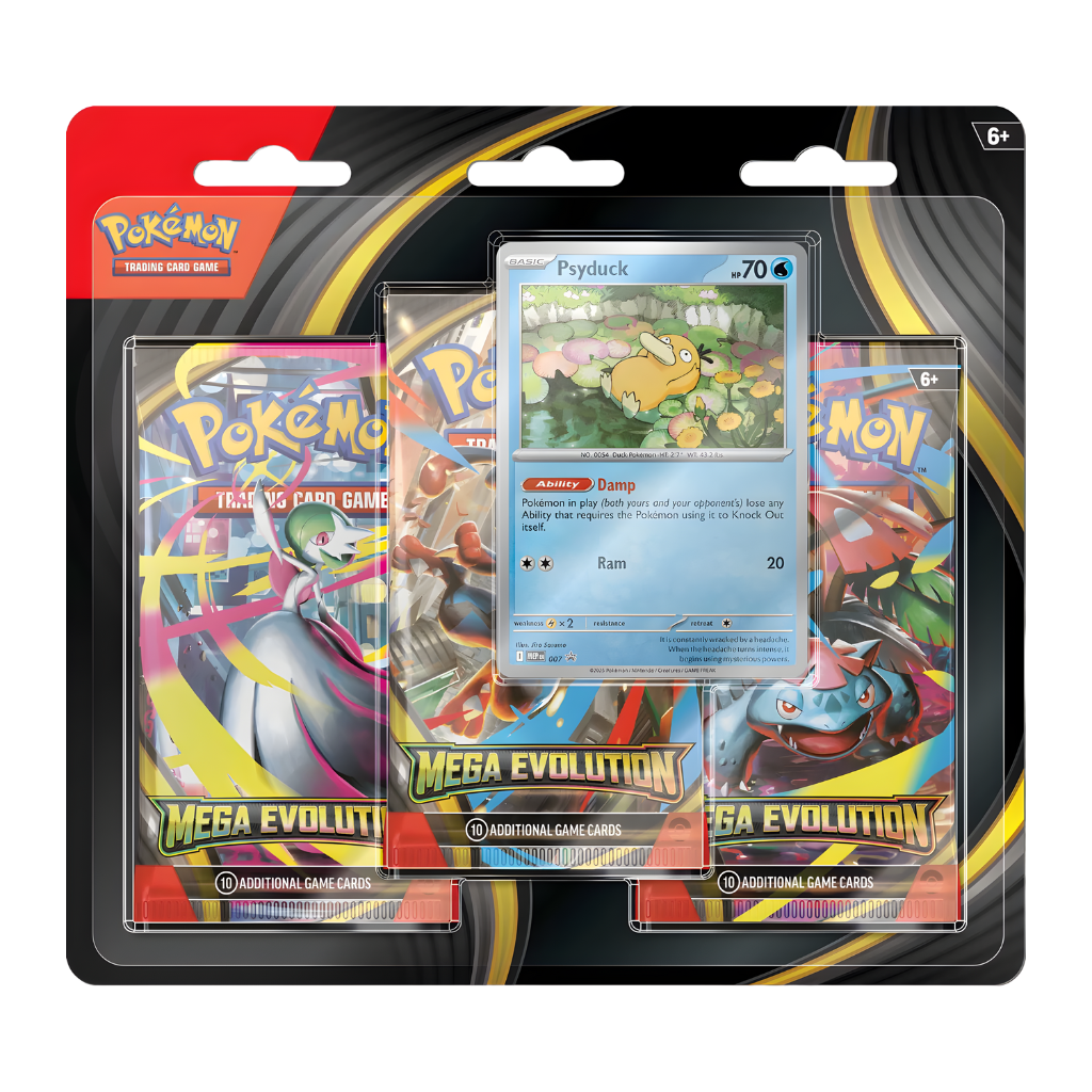 Mega Evolution 3-Pack (Psyduck)