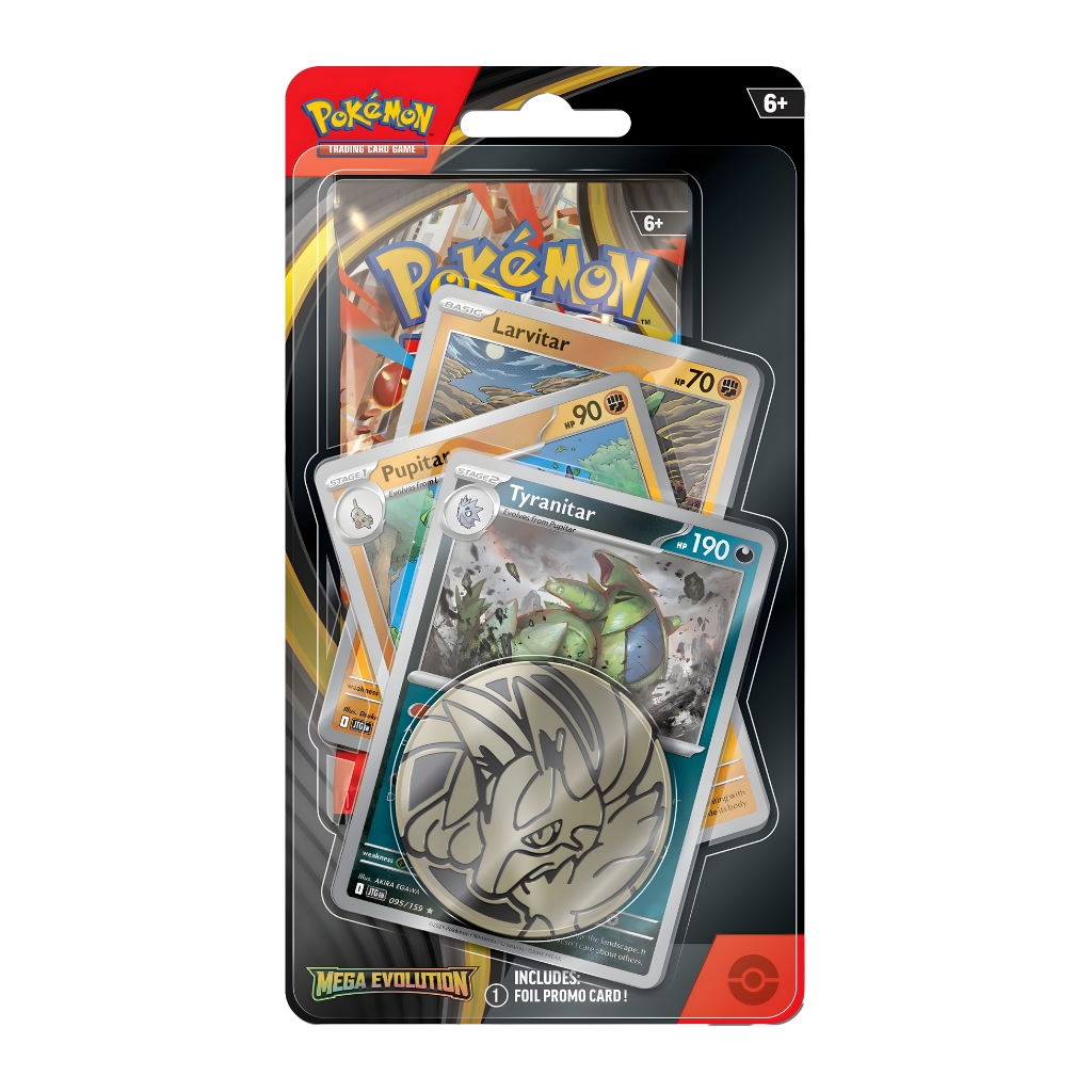 Mega Evolution Premium Checklane Blister (Tyranitar)