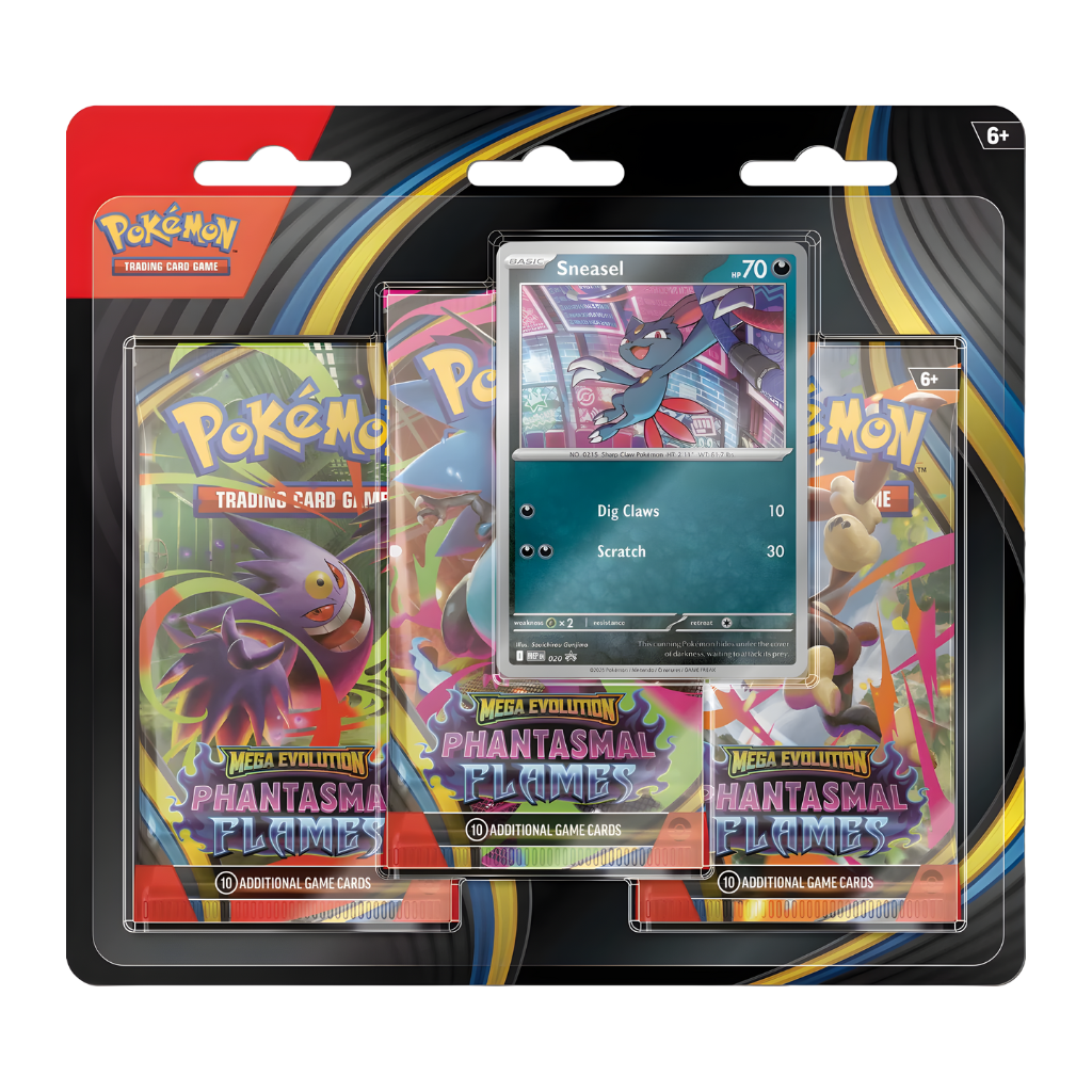 Phantasmal Flames 3-Pack (Sneasel)