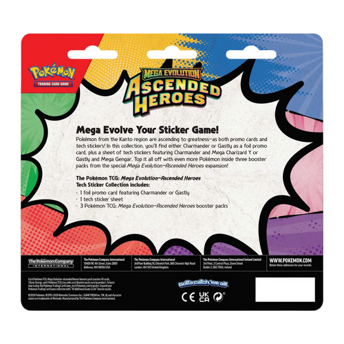 Ascended Heroes Tech Sticker Collection (Charmander)