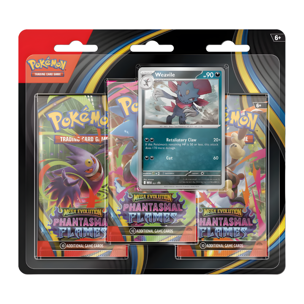 Phantasmal Flames 3-Pack (Weavile)
