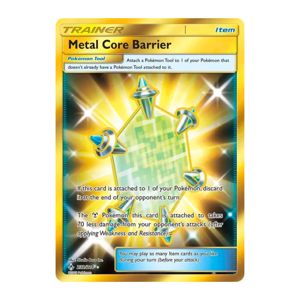 Metal Core Barrier (Gold) - Unbroken Bonds 232/214