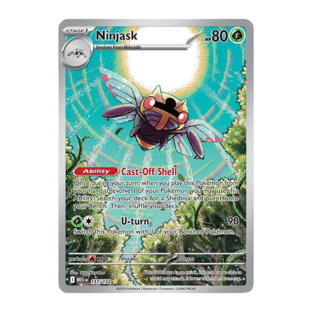Ninjask (Illustration Rare) - Mega Evolution 137/132
