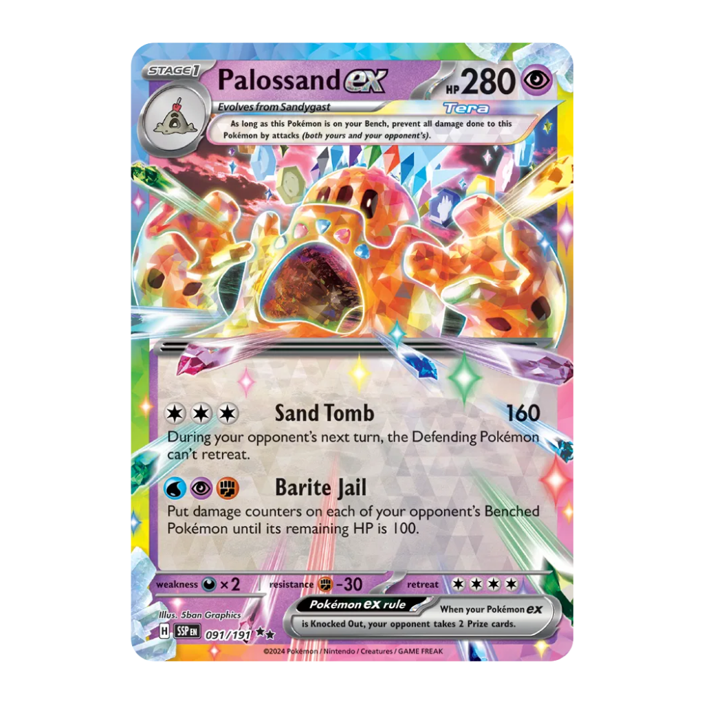 Palossand ex (Half Art) - Surging Sparks 091/191