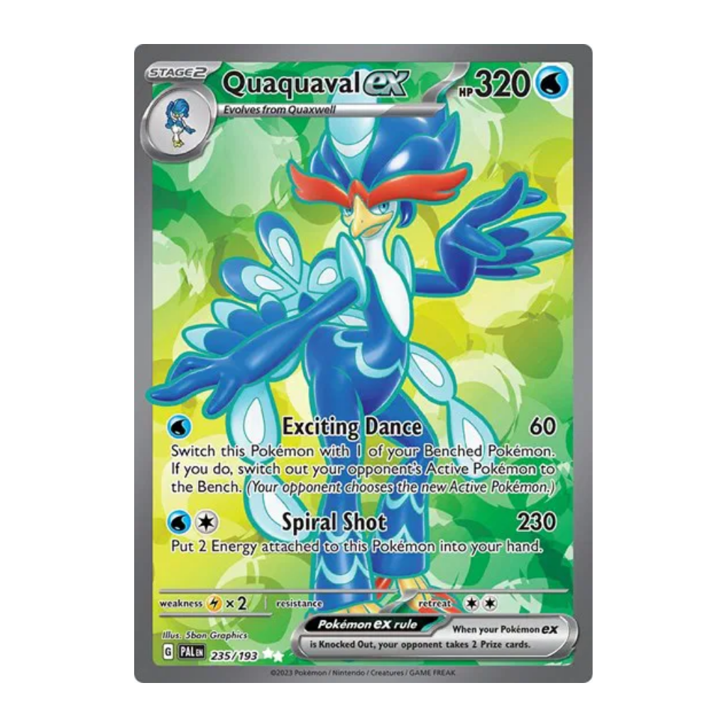 Quaquaval ex (Full Art) - Paldea Evolved 235/193