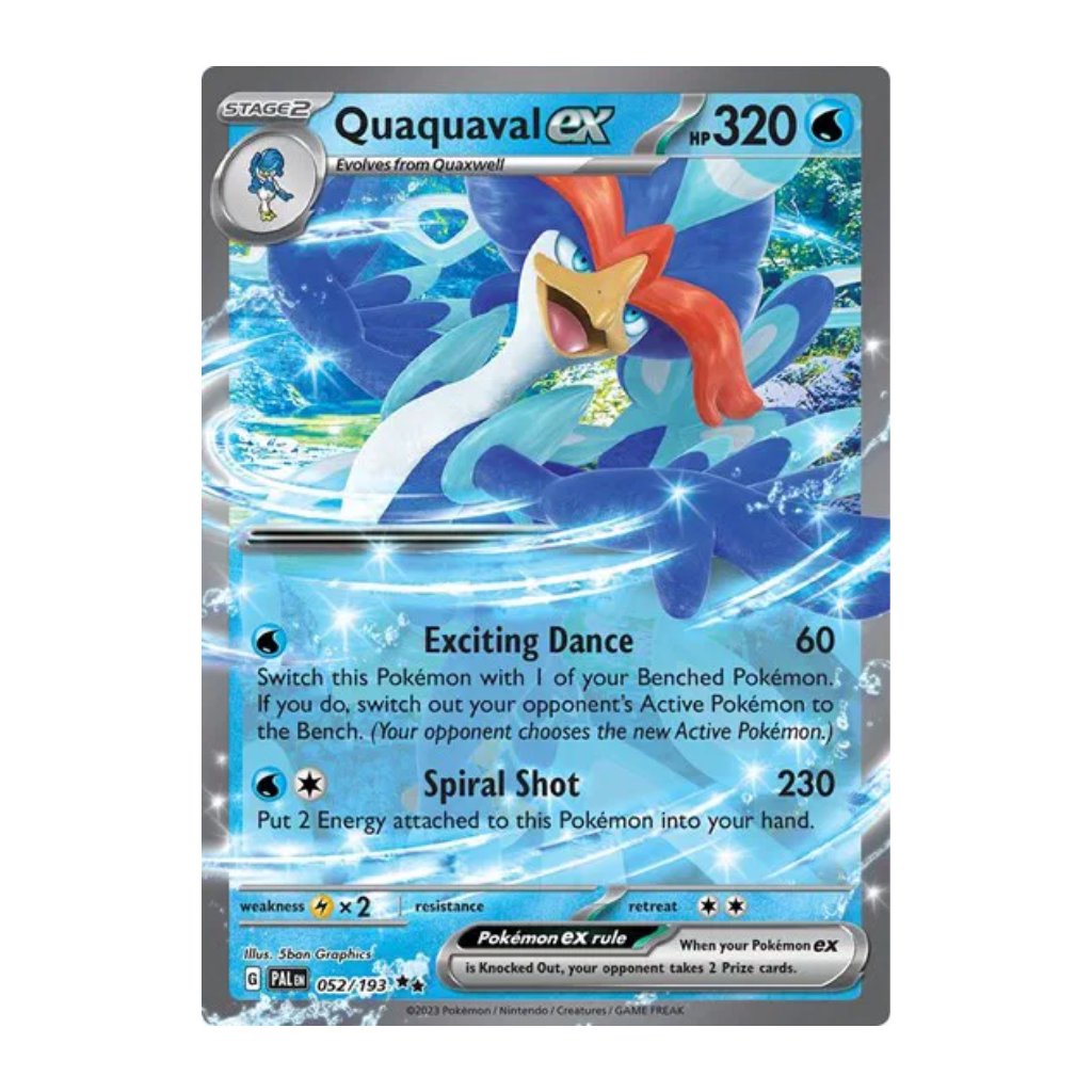 Quaquaval ex (Half Art) - Paldea Evolved 052/193