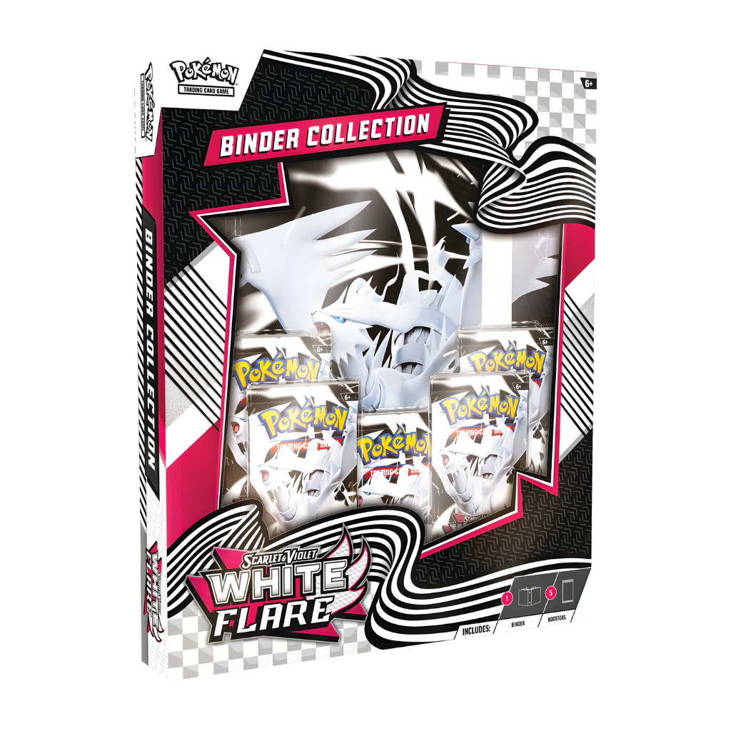 White Flare Binder Collection