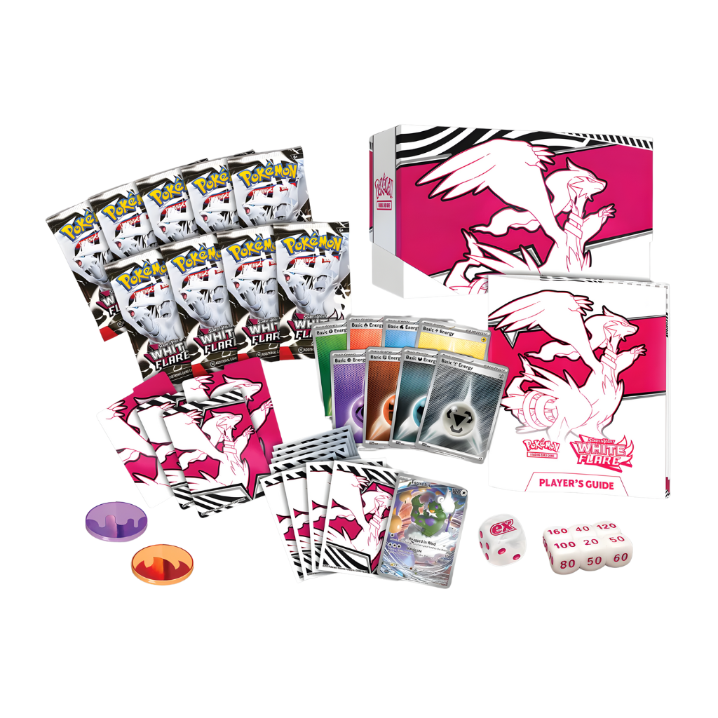 White Flare Elite Trainer Box