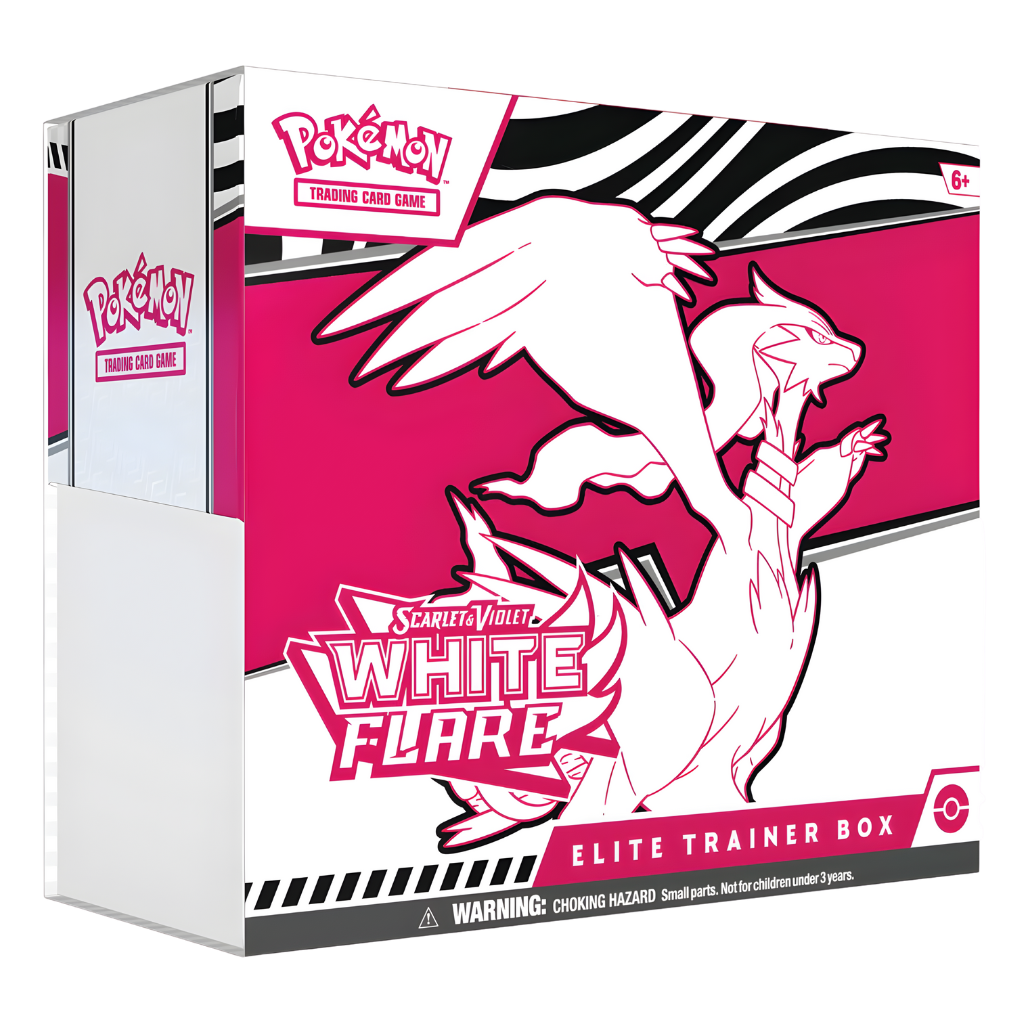 White Flare Elite Trainer Box