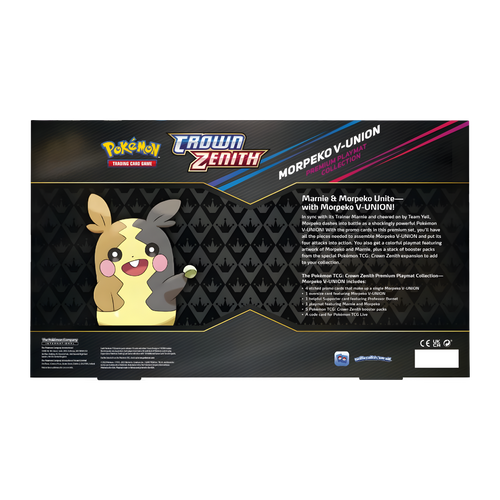 Crown Zenith Premium Playmat Collection - Morpeko V-Union