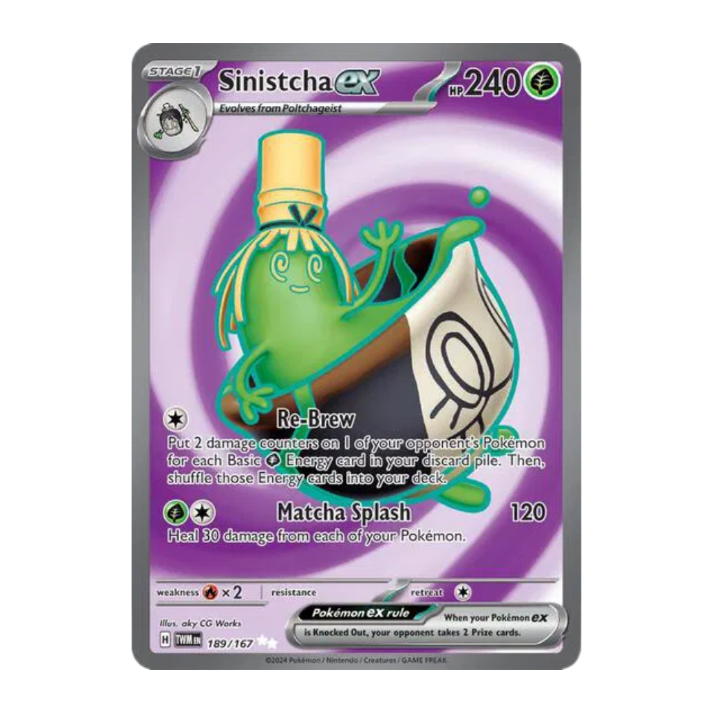 Sinistcha ex (Full Art) - Twilight Masquerade 189/167