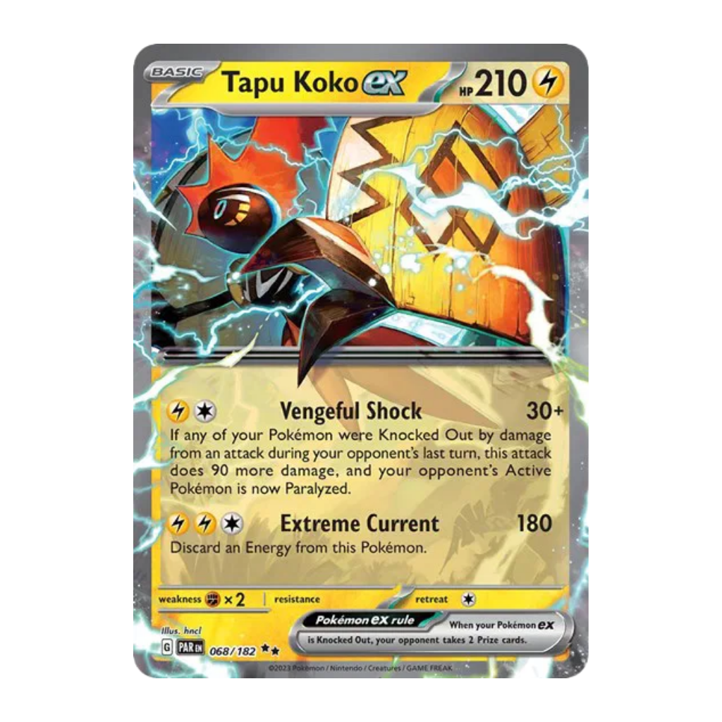 Tapu Koko ex (Half Art) - Paradox Rift 068/182
