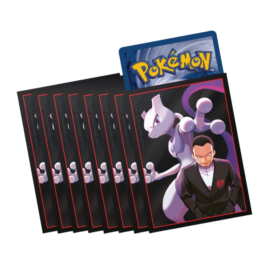 Team Rocket's Mewtwo Sleeves (from Destined Rivals ETB)