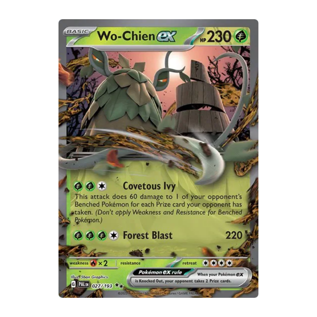Wo-Chien ex (Full Art) - Paldea Evolved 027/193