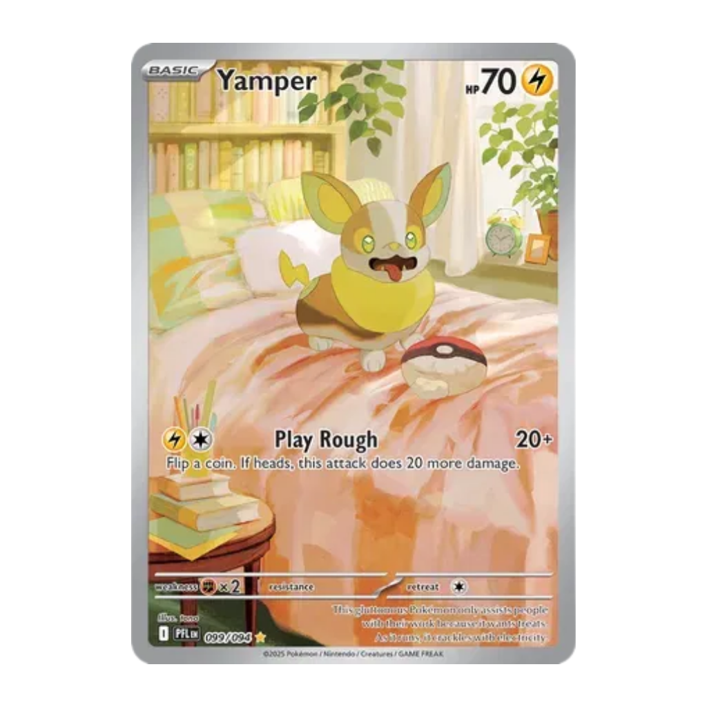 Yamper (Illustration Rare) - Phantasmal Flames 099/094