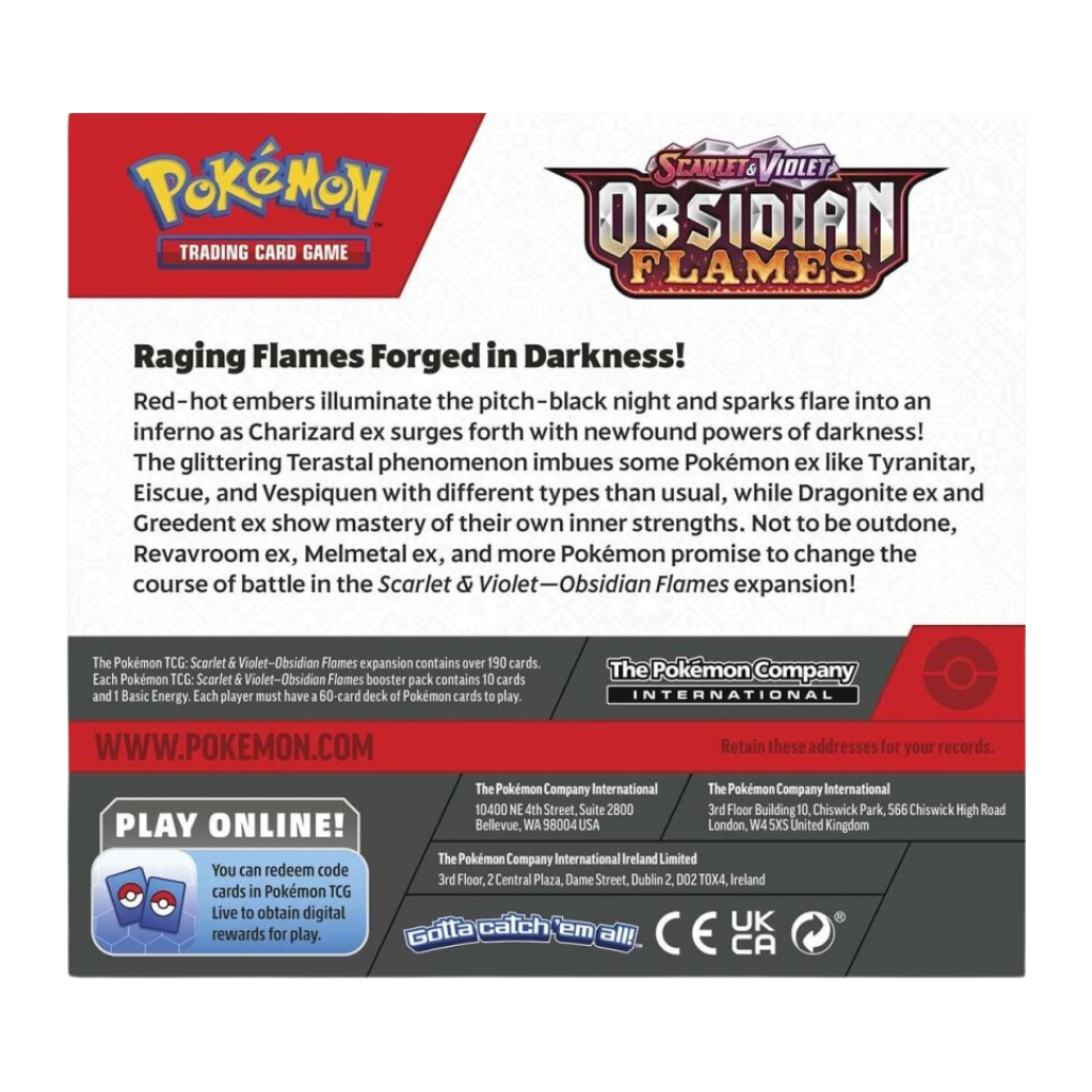 Obsidian Flames Booster Box image 2